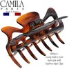 Camila Paris CP42 French Hair Clip for Women, 3.5 inch Tortoise for Thick Volume Hair, Girls Hair Claw Clips Jaw, Durable Styling Hair Accessories for Women, Strong Hold No Slip Grip, Made in France
