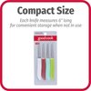 Good Cook 4-Piece Quick Paring Knife Set, multi-color, Small