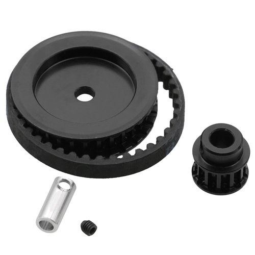1 Set Metal Belt Drive Transmission Gears 1/10 RC Upgrades Parts for Traxxas TRX4 RC Car Crawler