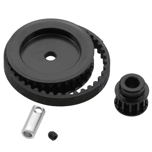 1 Set Metal Belt Drive Transmission Gears 1/10 RC Upgrades Parts for Traxxas TRX4 RC Car Crawler