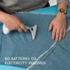 Gleener Battery-Free Fabric Shaver & Lint Brush | Ultimate Fuzz Remover Sweater Comb | Lint Remover and Depiller for Clothing & Furniture (Turquoise)