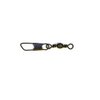 Eagle Claw 01042-007 Barrel Swivels w/Safety Blk Size7