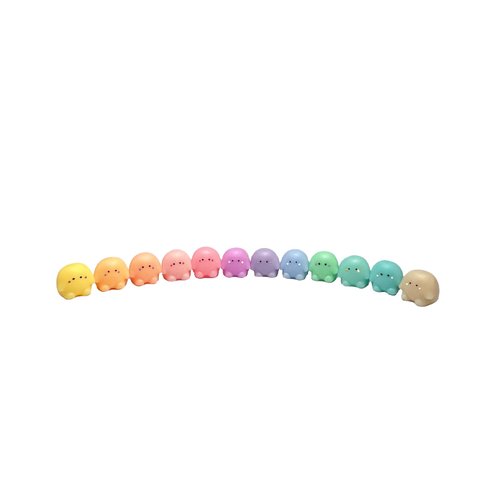 Peajour Squishy Toys - 12pcs Squishies Kit, Kawaii Squishy for Party Favors, Mochi Squishy for Easter Eggs, Classroom Prizes, Claw Machine Prizes Toys, Christmas Stocking, Pinata, Various 12 Colors