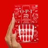 OPI xPRESS/ON Press On Nails, Up to 14 Days of Gel-Like Salon Manicure, Vegan, Sustainable Packaging, With Nail Glue, Hello Kitty 50th Collection, Bow-tiful