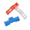 ZZHXSM 30PCS 12x30mm 3 Colours Servo Extension Cable Side Opening Snap Servo Cable Plastic Side Opening Snap for RC Models