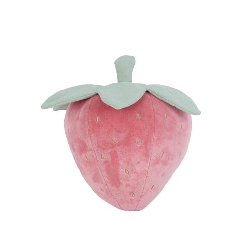 MON AMI Berry Soft Stuffed Plush Toy – 7”, Handcrafted Squishable Fruit Plushie, Use as Toy or Nursery Room Décor, Great Gift for Kids of All Ages