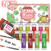 Yopela 10 Pack Natural Lip Balm Bulk with Vitamin E and Coconut Oil Valentine's Day best choice - Moisturizing, Soothing, and Repairing Dry and Chapped Lips - 10 Flavors - Non-GMO