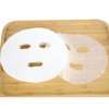 Cayanmydery cotton Facial Mask Paper, Spa Skin Care Face Mask Paper Pre-cut Facial Paper Sheet Facial Mask (100 Pcs)
