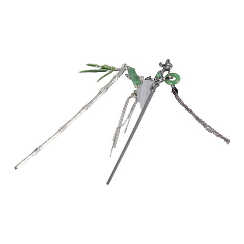 Leadigol Tassel Hair Stick Temperament Hair Ornaments New Chinese Style Hairpin Hanfu Headdress Hairstyle Design Tool