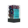 DND Dice Set-Chessex D&D Dice-12mm Gemini Purple and Teal with Gold Plastic Polyhedral Dice Set-Dungeons and Dragons Dice Includes 12 Dice - D6, Various (CHX26649)