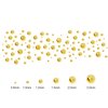 Nail Art Beads Gold Silver Rose Gold Mini Caviar Beads 3D Nail Art Metal Ball Nail Art With Nail Micro Beads Nail Art DIY Craft Decorative Accessories Set