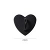Kopida 12 Pcs Phone Charm Hook Colorful Phone Finger Grip Heart Shaped Phone Case Hooks Self-Adhesive Phone Wristband Clasps Hooks