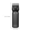 Healeved 2pcs Oil Comb Root Comb Applicator Bottles Hair Oil Applicator for Scalp Hair Dying Brush Squeeze Bottles Portable Hair Dye Applicator