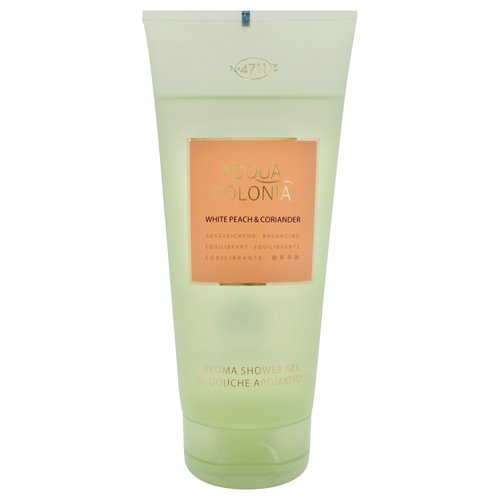 Muelhens 4711 Acqua Colonia White Peach and Coriander for Women - 6.8 oz Shower Gel