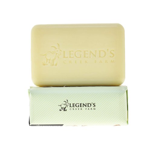 Legend's Creek Farm Goat Milk Soap - Triple Milled Moisturizing Soap Bar for Hands and Body - 9 Oz Creamy Lather, Nourishing, Natural Soap for Sensitive Skin (Fresh Lime, Pack of 1)
