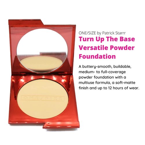 ONE/SIZE by Patrick Starrr Turn Up The Base Versatile Powder Foundation Medium 4 (G)