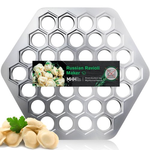 Russian Ravioli Maker Dumplings Mold - Pelmeni Metal Mold - Siberian Pelmeni Meat - Dumpling Maker Machine - Ravioli Cutter 1302439