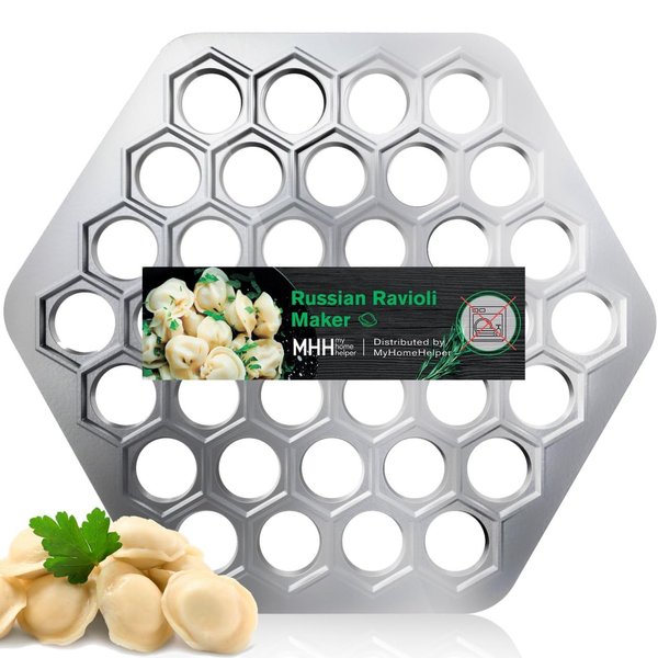 Russian Ravioli Maker Dumplings Mold - Pelmeni Metal Mold - Siberian Pelmeni Meat - Dumpling Maker Machine - Ravioli Cutter 1302439