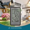 La Crosse Technology WS-9160UV3 Digital Indoor Outdoor Thermometer Wireless - Multi-Format Remote Temperature Sensor, Temperature Humidity Monitor with Manual Settings and 24-hr Display