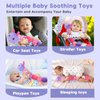 Baby Girl Toys 0-3-6 Months Musical Stuffed Animals Plush Caterpillar Toy with Crinkle Rattles Tummy Time Sensory Learning Toys for Infants 6-9-12 Months Newborn Girls Boys Essentials Shower Gifts