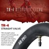 (2-Pack) AR-PRO 3.00/3.50-12" Dirt Bike Inner Tubes with TR4 Valve Stem - 80/200-12 Motocross Bike Tire Replacement Inner Tubes Compatible with Honda CRF50/XR70, Yamaha TTR 90/100, and More