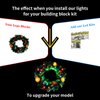 Kyglaring LED Lighting Kit for Lego Icons Wreath Model Set, Compatible with Lego 10340（NO Lego Sets）