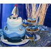 Polar and Sea Animals Figurines Playset 16 Pcs, Detailed Bear, Whale Figures, Walrus, Penguin Toy Set, Cake Toppers Birthday Gift for Kids