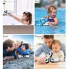 DolliBu Space Shuttle Bath Buddy Squirter Toy - Floating Rubber Baby Space Themed Bath Toy Plane, Fun Water Bath Toys for Kids and Baby, Cute Bathtime Space Bath Toys for Bathtub, Pool - 3 Inches