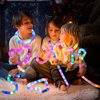 Glow Sticks Light Up Fidget Pop Tubes 18 Pack Glow in The Dark Party Supplies Toddler Sensory Toys, Glow Stick Party Pack Halloween Party Favors Goodie Bag Stuffers Christmas Return Gifts for Kids
