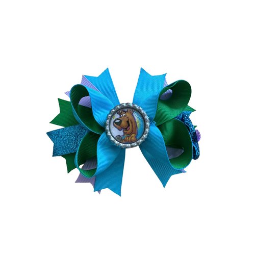 Cartoon Dog/Super Hero/Mystery Inspired Hair Bow by Inspired Bows
