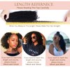 Loxxy Natural Clip In Hair Extensions For Black Women 3C 4A Afro Kinky Curly Clip In Hair Extensions Double Weft Real Remy Human Hair Piano Natural Black Mixed With Chocolate Brown 120Gram 20Inch