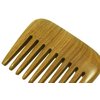 Wooden Hair Pick Sandalwood Wide Tooth Palm-sized Hair Comb - WC051