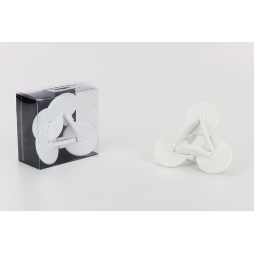 PLAYABLE ART OSM - Forever Turning Kinetic Sculpture - Retail Gift Box Packaging (White)