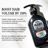 MARO 3D Volume Up Shampoo - Achieve 150% More Volume, Improve Scalp, Repair & Strengthen - DHT Blocker For Men, Hair Growth Products Mens Shampoo, Volumizing Shampoo For Thinning Hair, Gifts For Men