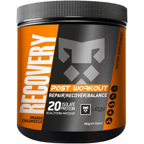Leon Sport Post Workout Recovery Powder/Muscle Recovery Powder with Protein, COQ10, Amino Acids and BCAA/Daily Protein & Amino Acid - 14 Servings