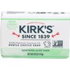 Kirk's Original Coco Castile Bar Soap Soothing Aloe Vera 4 Ounces (1 Pack)