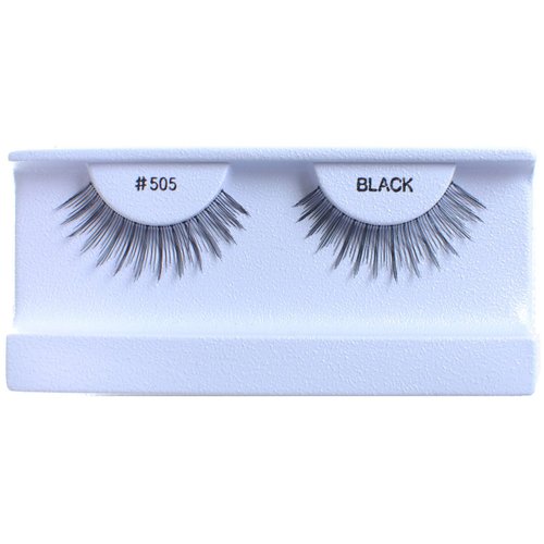 30 Pairs False Eyelashes Fake Eyelashes 100% Human Hair Black #505