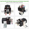 10L0L 48V Golf Cart Albright Solenoid and Resistor Assembly Compatible with Club Car DS 1995-up & Precedent 2004-08 Golf Cart Part Replaces OEM# 101908701 102774701 1014947