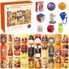 10Pack Thanksgiving Crackers Poppers Party Table Favors No-Snap No Popping Prefilled with Gifts Prizes Party Hat Joke Fall Dinner Thanksgiving Games Activities for Kids Family Traditions Turkey