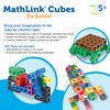 Learning Resources MathLink Cubes Big Builders - Set of 200 Cubes, Ages 5+, Develops Early Math Skills, STEM Toys, Math Games for Kids, Math Cubes for Kids,Stocking Stuffers