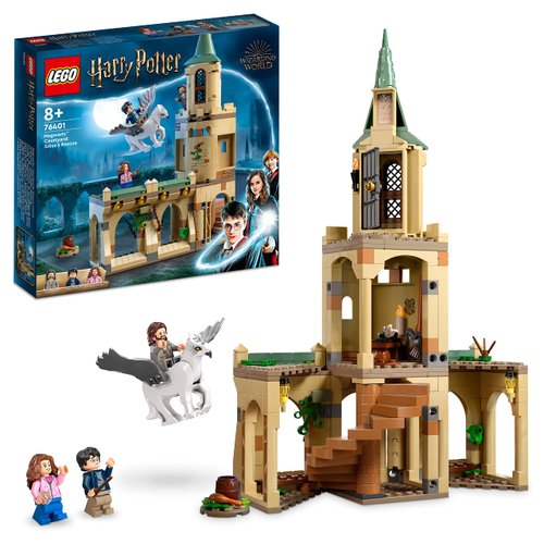 LEGO® Harry Potter™ Hogwarts™ Courtyard: Sirius’s Rescue 76401 Building Kit; Castle Playset for Kids Aged 8+