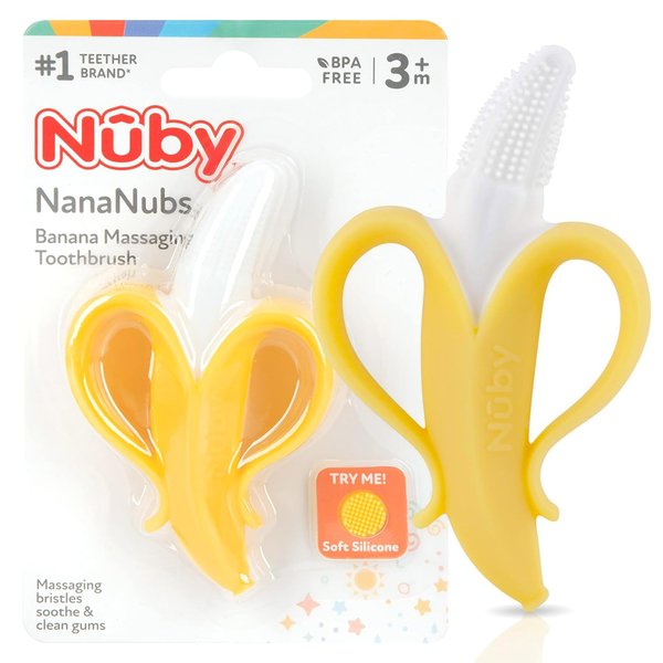 Nuby Nananubs Banana Massaging Toothbrush