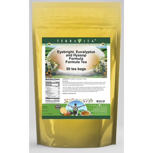 Eyebright, Eucalyptus and Hyssop Formula Formula Tea (50 tea bags, ZIN: 512036)