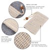 Vtrem Sisal Soap Saver Bag: 5 Pcs Natural Soap Bag Bar Soap Pouch for Shower Exfoliating Soft Mesh Net Soap Saver Pouch with Drawstring for Foaming and Drying