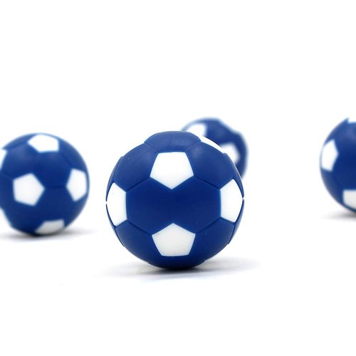 BQSPT Foosball Table Replacement Foosballs,Mini Colorful 36mm Official Tabletop Game Ball - Set of 14 Soccer Balls (14 Pack)