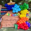 138Pcs Mexican Fiesta Balloon Arch Garland Kit Llama Sombrero Taco Cactus Foil Balloons for Mexican Themed Party Cinco De Mayo Taco Coco Birthday Carnival Baby Shower Decorations (Style 1)