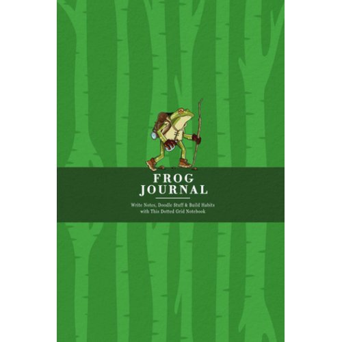 Dotted Frog Journal: Write Notes, Doodle Stuff & Build Habits with This Dotted Grid Notebook | Frog on a Hike