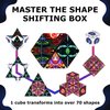 SHASHIBO Meow Wolf- Shape Shifting Box - Award-Winning, Patented Magnetic Puzzle Cube w/ 36 Rare Earth Magnets - Fidget Transforms Into Over 70 Shapes (Dryer Portal)
