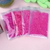 BLINGINBOX Flatback Rhinestones Round Gems, 1440pcs Neon Gems Non Hotfix Crystal Rhinestones,New Rose Neon,SS16.