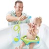 Yookidoo Baby Bath Shower Head - Elephant Water Pump and Trunk Spout Rinser - for Newborn Babies in Tub Or Sink